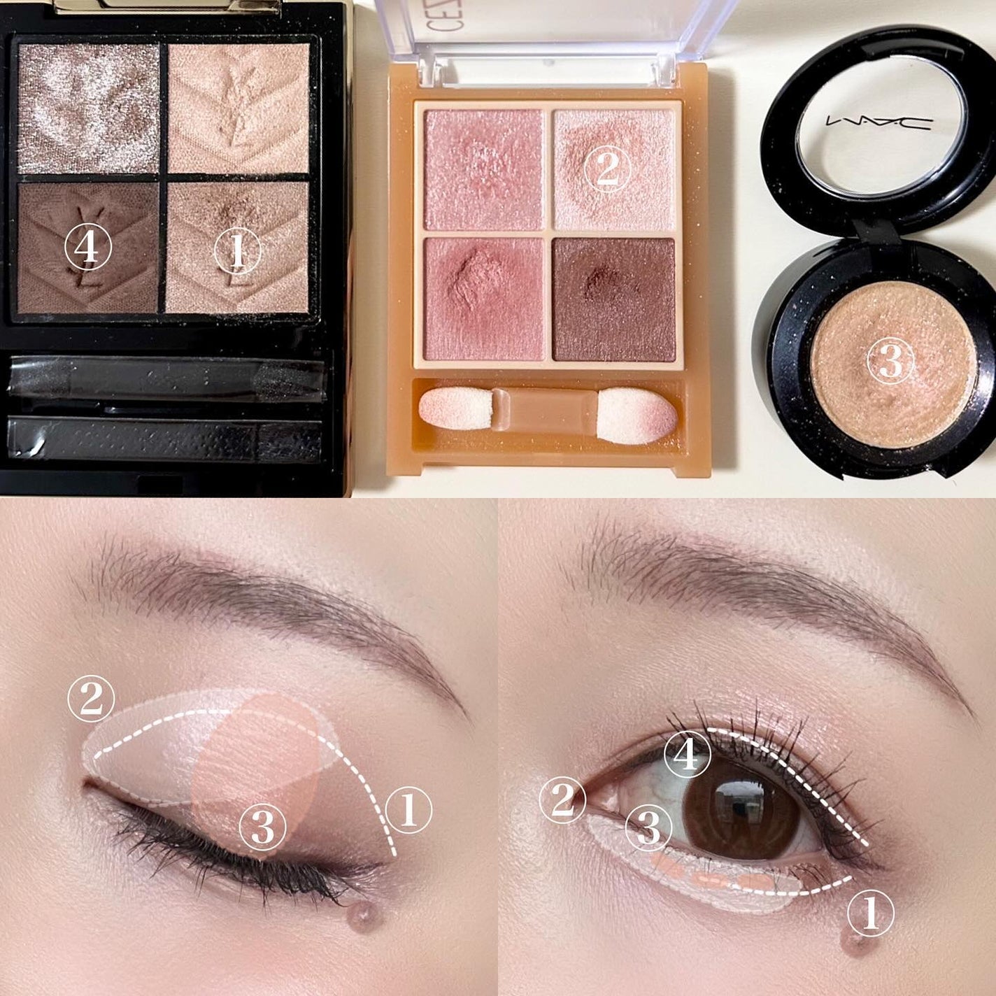 クチュール ミニ クラッチ/YVES SAINT LAURENT BEAUTE/アイシャドウパレットを使ったクチコミ(4枚目)