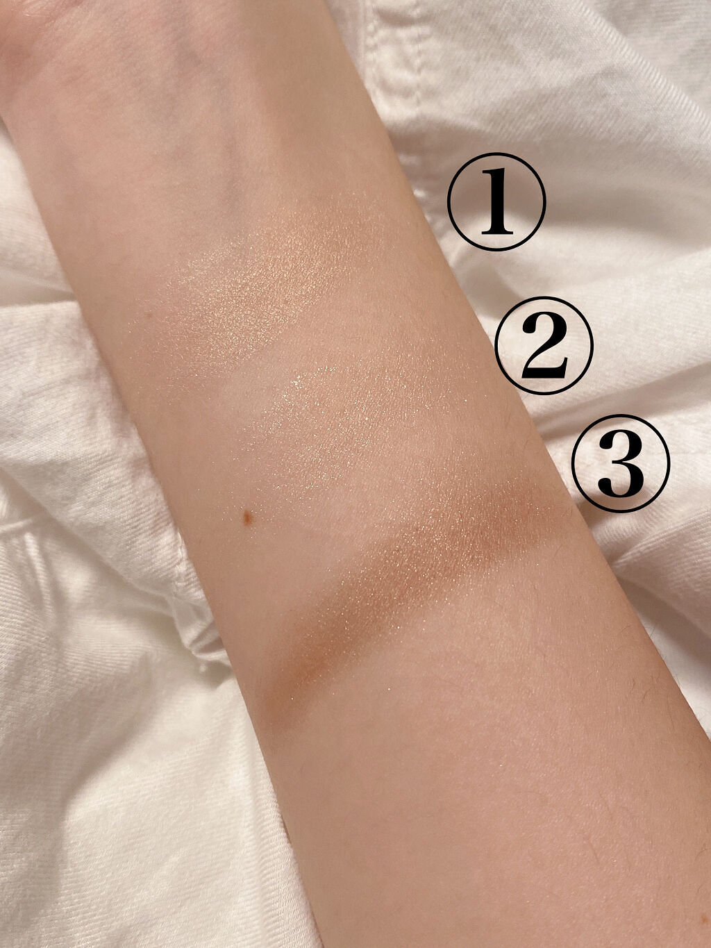 ジューシーピュアアイズ/キャンメイク/アイシャドウパレットを使ったクチコミ（3枚目）