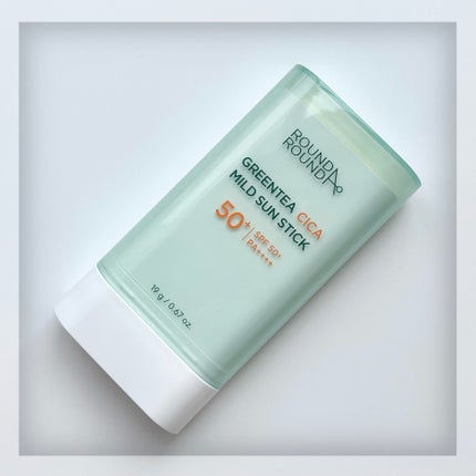 グリーンティー CICA マイルド サンスティック/ラウンドアラウンド/日焼け止めスティックを使ったクチコミ(1枚目)