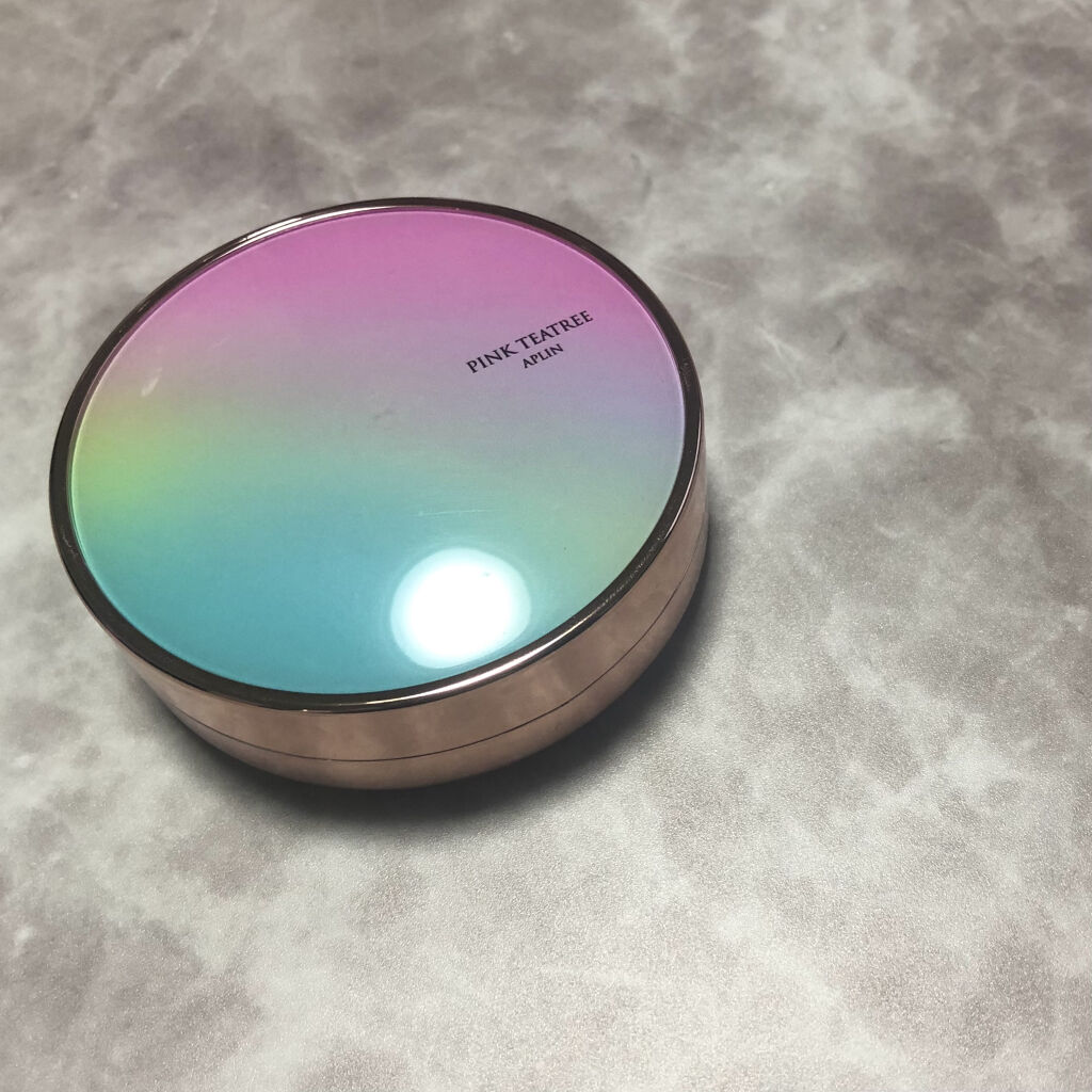 ピンクティーツリーカバークッション/APLIN/クッションファンデーションを使ったクチコミ（1枚目）