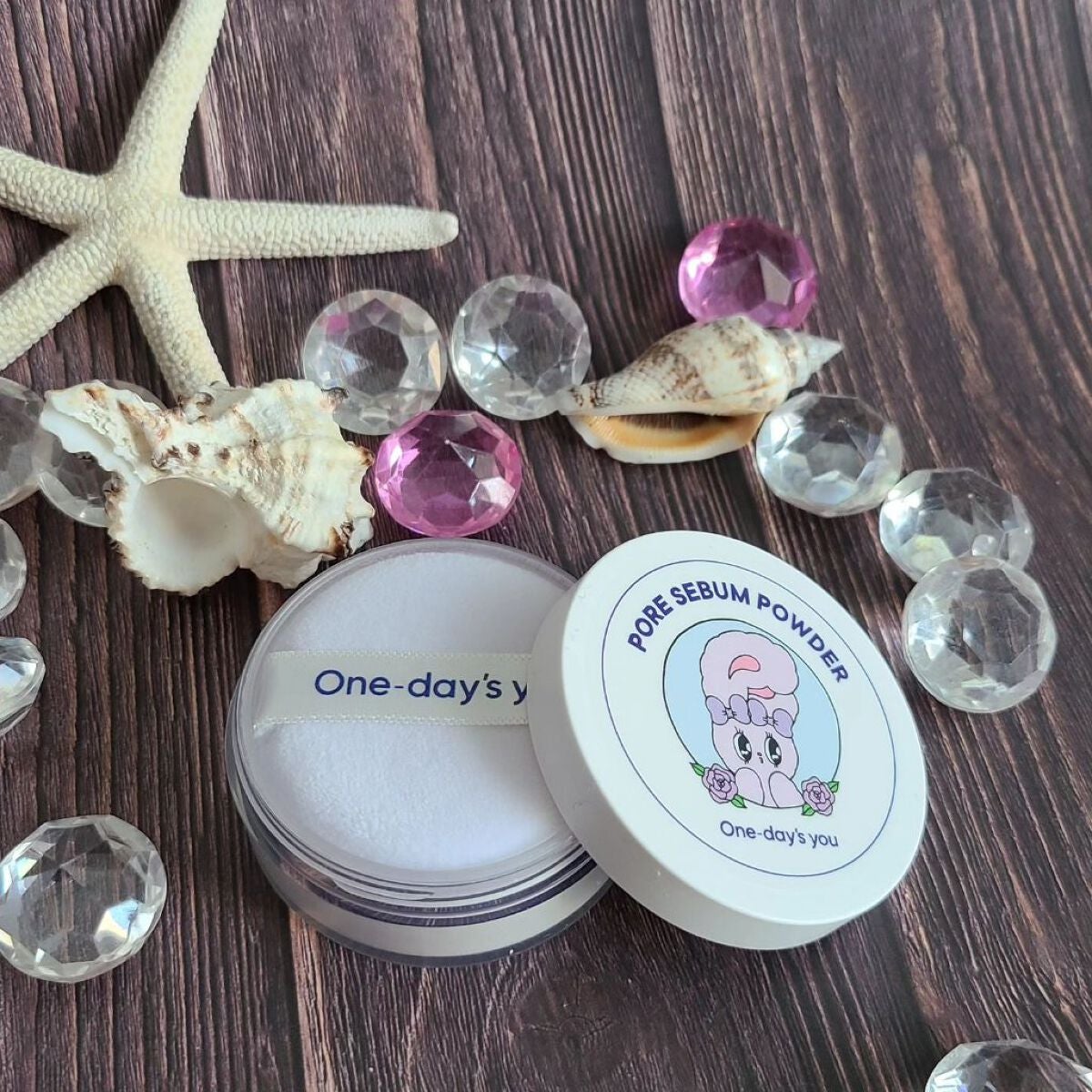 ポアセバムパウダー/One-day's you/ルースパウダーを使ったクチコミ(2枚目)