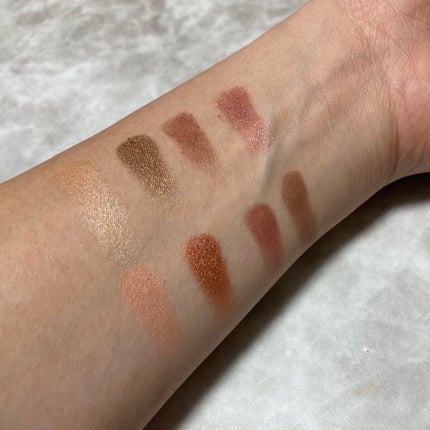 ウォーム メモリーズ アイシャドウパレット/RMK/アイシャドウパレットを使ったクチコミ(3枚目)