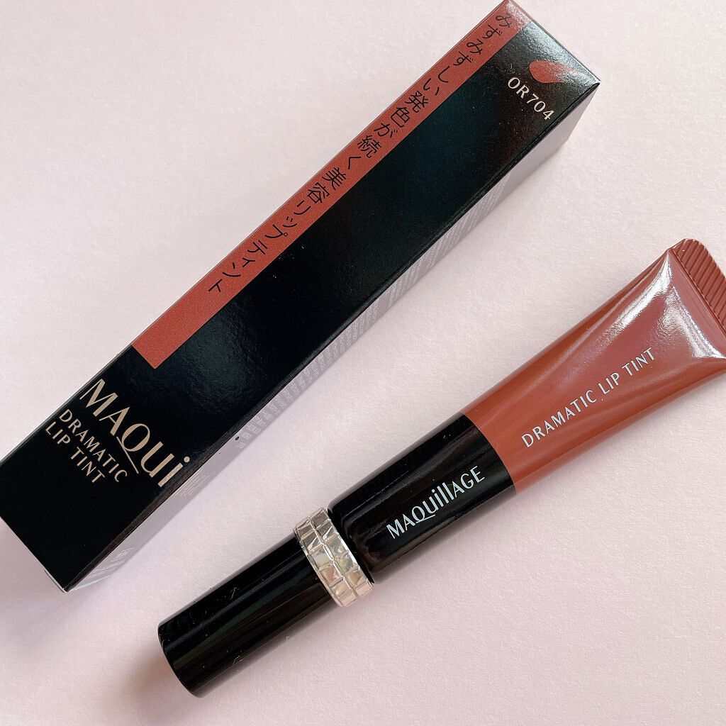 ドラマティックリップティント/マキアージュ/リップティントを使ったクチコミ（2枚目）
