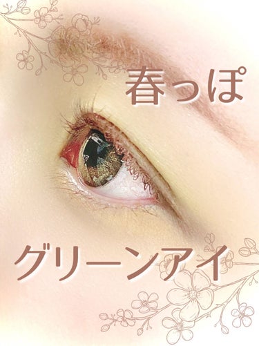 今年の春も＂グリーン＂がキてる！？淡いグリーンで爽やかな春の目元を演出𓂃𓂂🍃


【商品】

宝島社 不二家LOOKのチョコレートみたいなコスメパレット


【使用カラー】

🍌バナナグリーン
グリーン