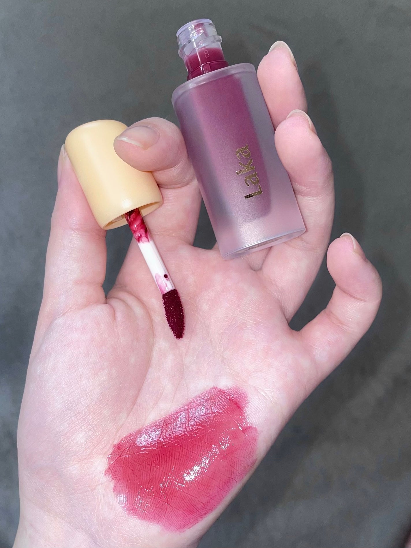 フルーティーグラムティント/Laka/リップティントを使ったクチコミ(5枚目)