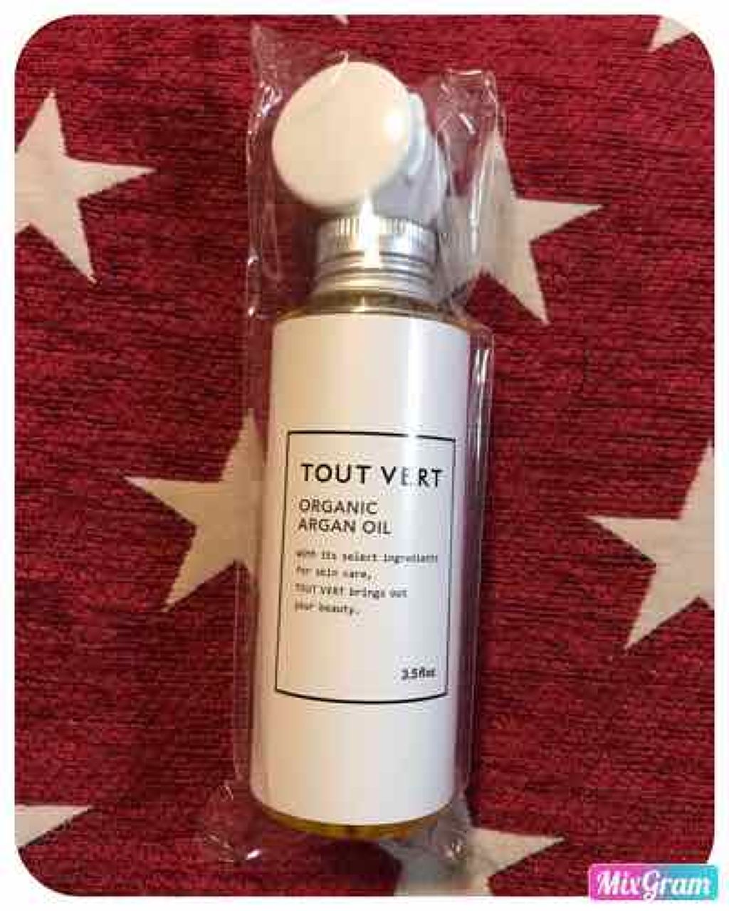 オーガニックアルガンオイル/TOUT VERT/フェイスオイルを使ったクチコミ（2枚目）