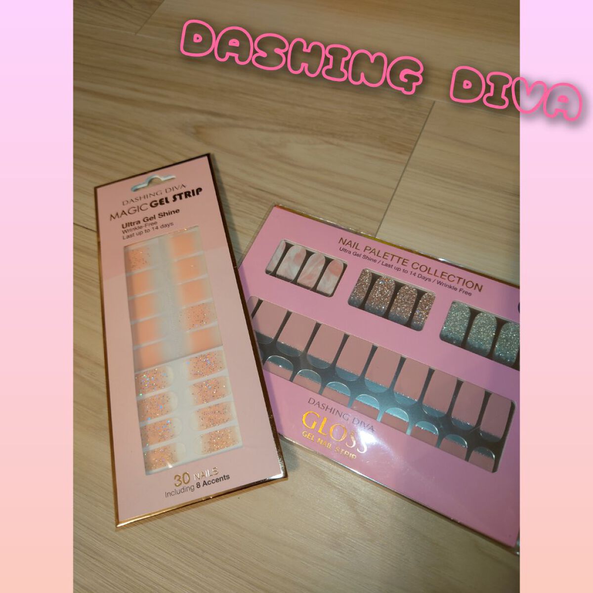 ダッシングディバグロスジェルネイルストリップ/DASHINGDIVA MAGICPRESS/ネイルシールを使ったクチコミ（2枚目）