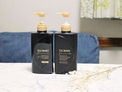 プレミアムEX インテンシブリペア <シャンプー>/コンディショナー<ヘアトリートメント> /TSUBAKI/市販シャンプーを使ったクチコミ(1枚目)