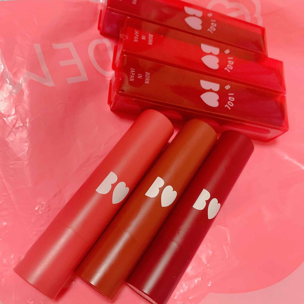 つやぷるリップR/b idol/口紅を使ったクチコミ(1枚目)