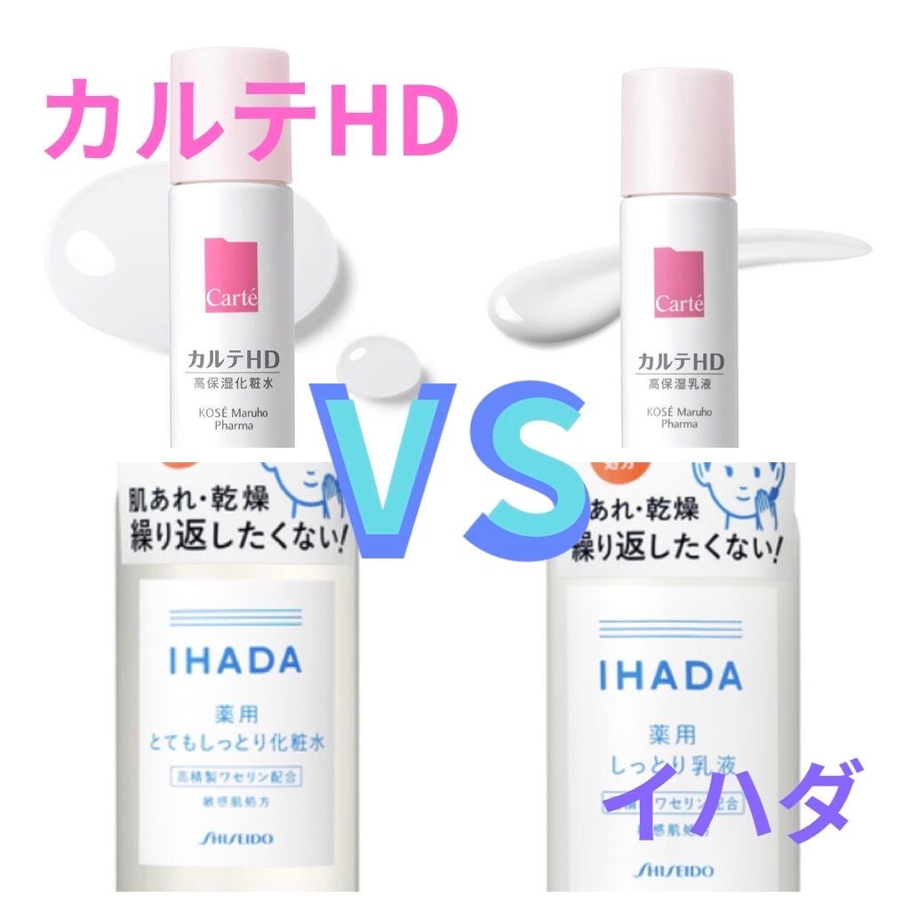 スキンケアセット(とてもしっとり)/IHADA/トライアルキットを使ったクチコミ(1枚目)