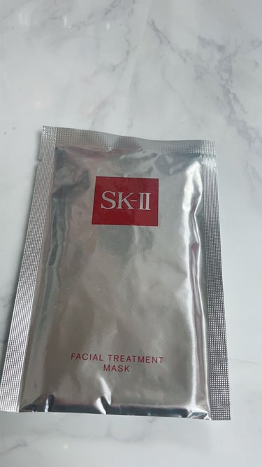 フェイシャル トリートメント マスク/SK-II/シートマスク・パックを使ったクチコミ（1枚目）