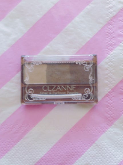 ノーズ&アイブロウパウダー/CEZANNE/パウダーアイブロウを使ったクチコミ(1枚目)