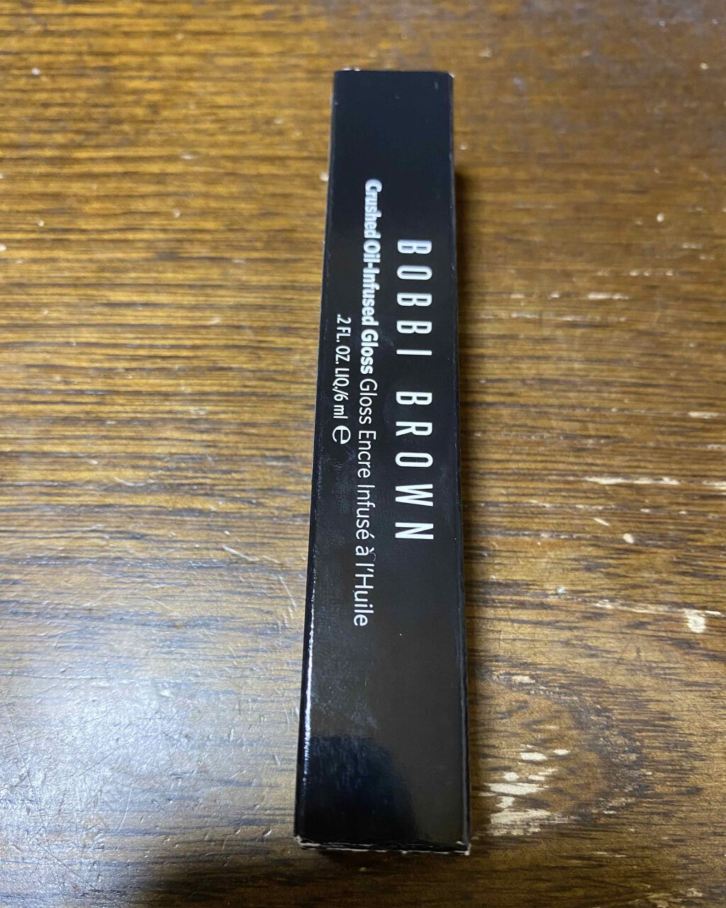 クラッシュドオイル インフューズド グロス 04 インザバフ/BOBBI BROWN/リップグロスを使ったクチコミ（1枚目）