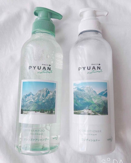 PYUAN ナチュラル シャンプー/コンディショナー/ピュアン/シャンプー・コンディショナーを使ったクチコミ(1枚目)