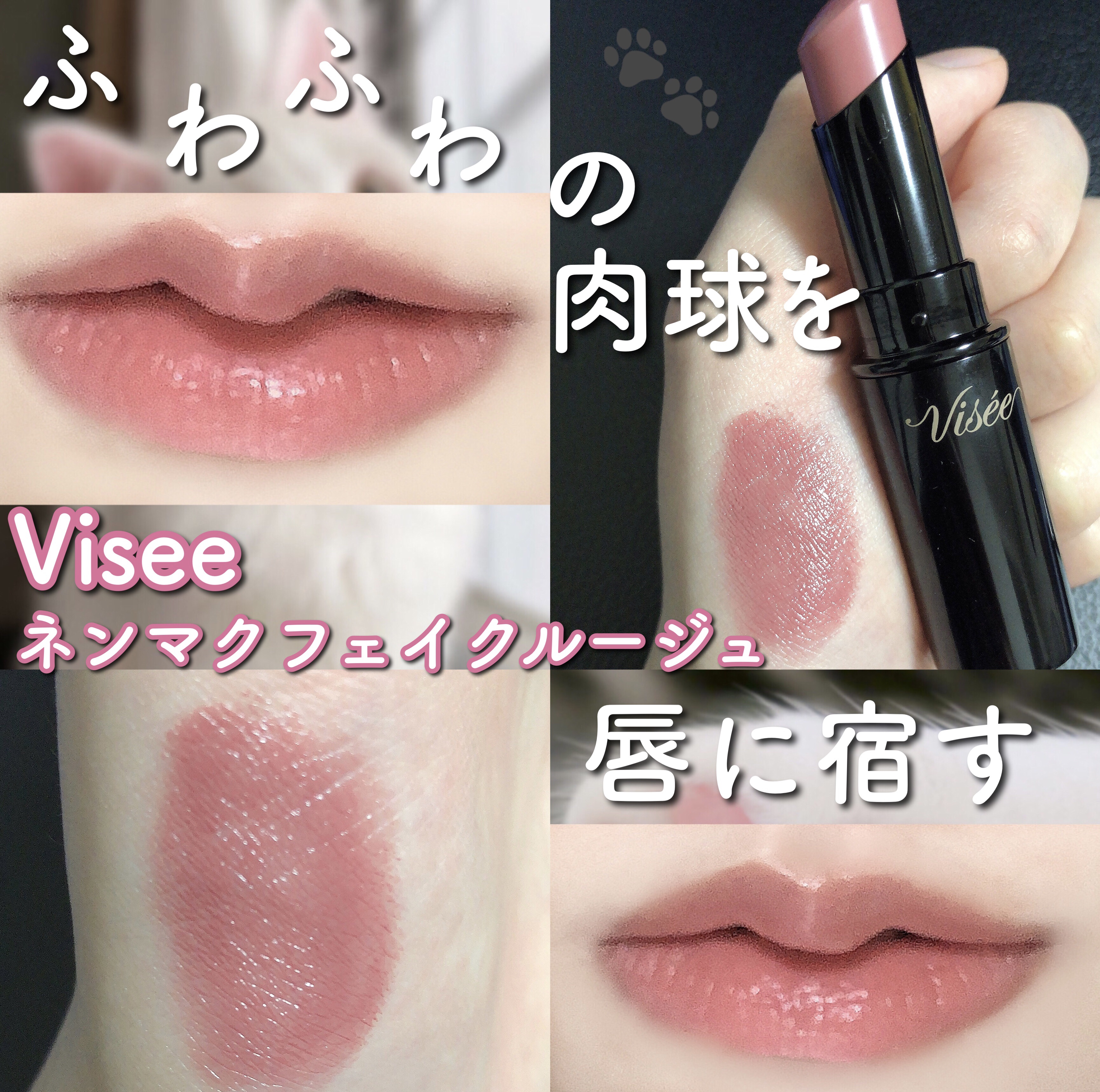 ネンマクフェイク ルージュ/Visée/口紅を使ったクチコミ（1枚目）