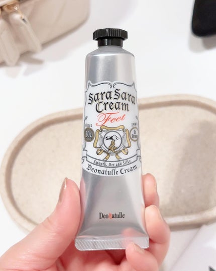 薬用足指さらさらクリーム/デオナチュレ/デオドラント・制汗剤を使ったクチコミ(3枚目)
