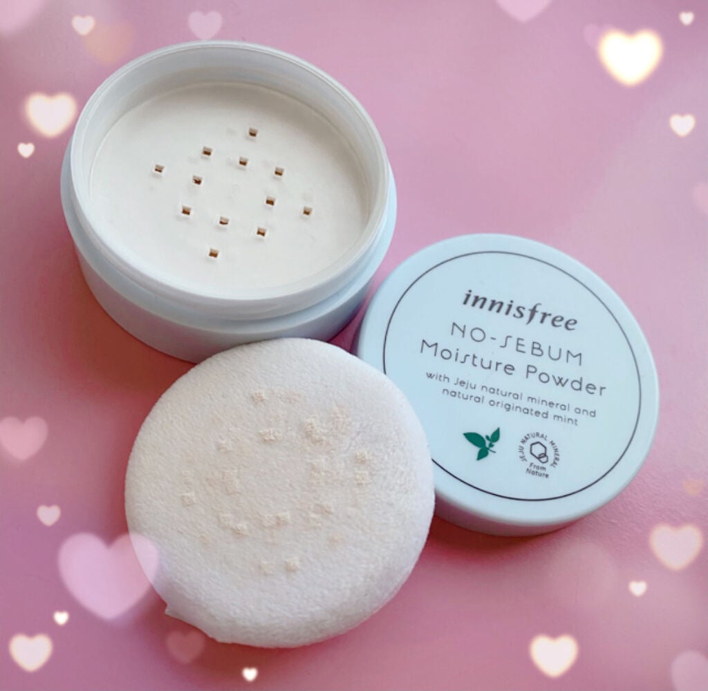 ノーセバム モイスチャーパウダー/innisfree/プレストパウダーを使ったクチコミ(1枚目)