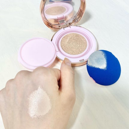 ピンクティーツリーカバークッション/APLIN/クッションファンデーションを使ったクチコミ(3枚目)