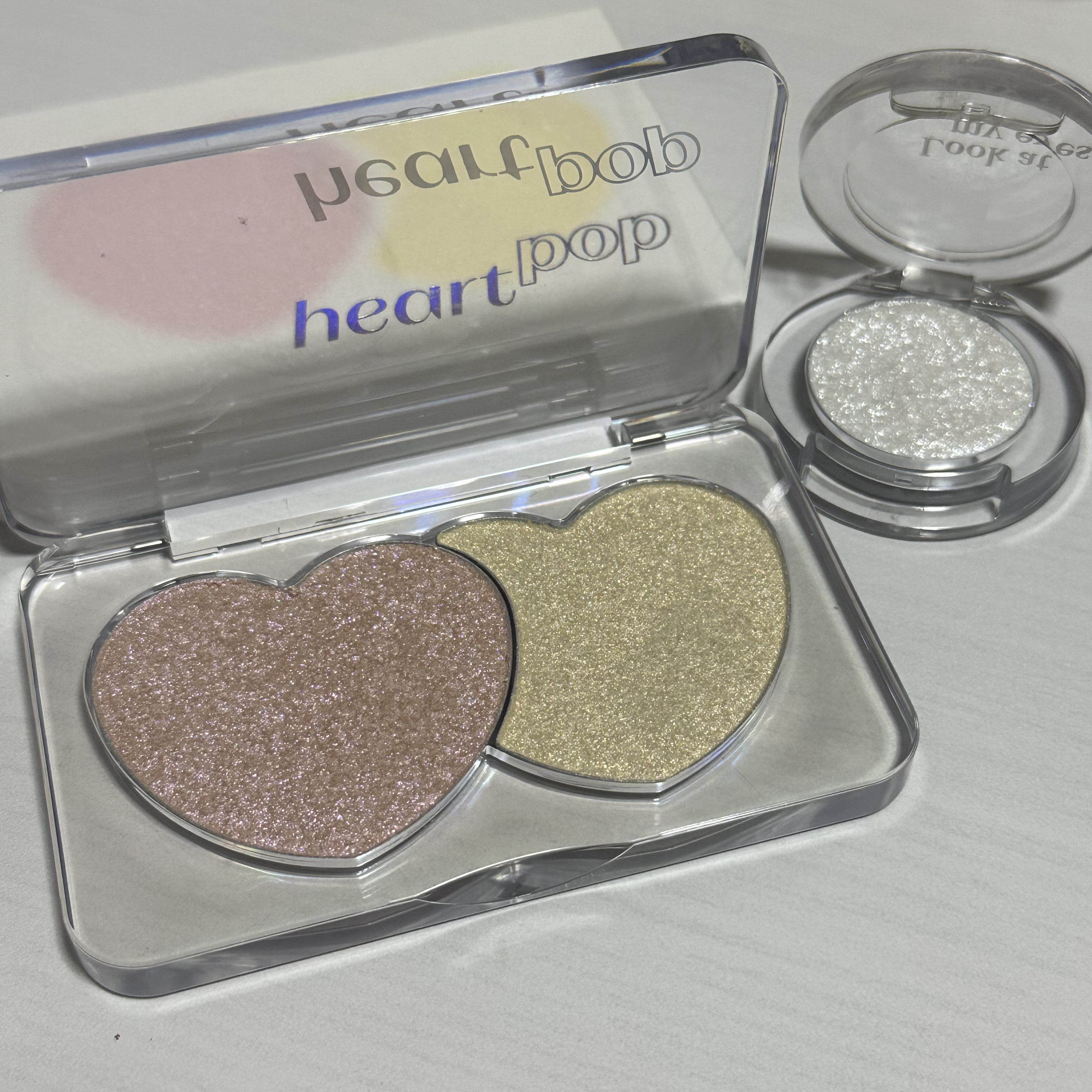 ハートポップデュオブラッシャー/ETUDE/パウダーチークを使ったクチコミ（2枚目）