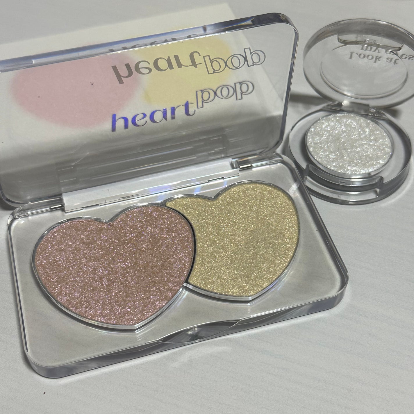 ハートポップデュオブラッシャー/ETUDE/パウダーチークを使ったクチコミ(2枚目)