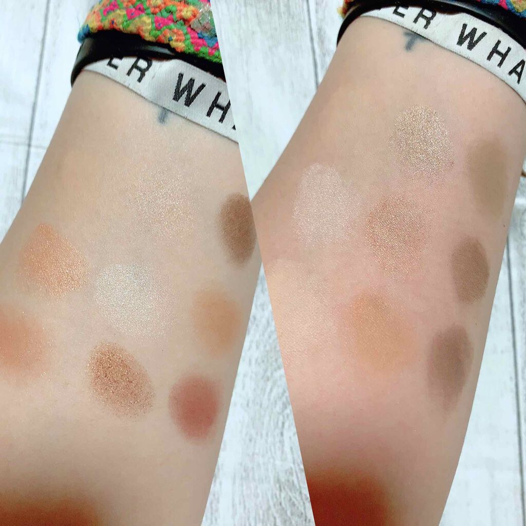 UR GLAM　BLOOMING EYE COLOR PALETTE/U R GLAM/アイシャドウパレットを使ったクチコミ（2枚目）