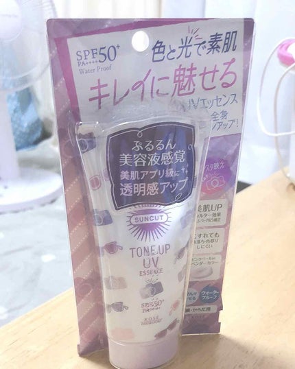 トーンアップUV エッセンス/サンカット®/日焼け止めローションを使ったクチコミ(1枚目)