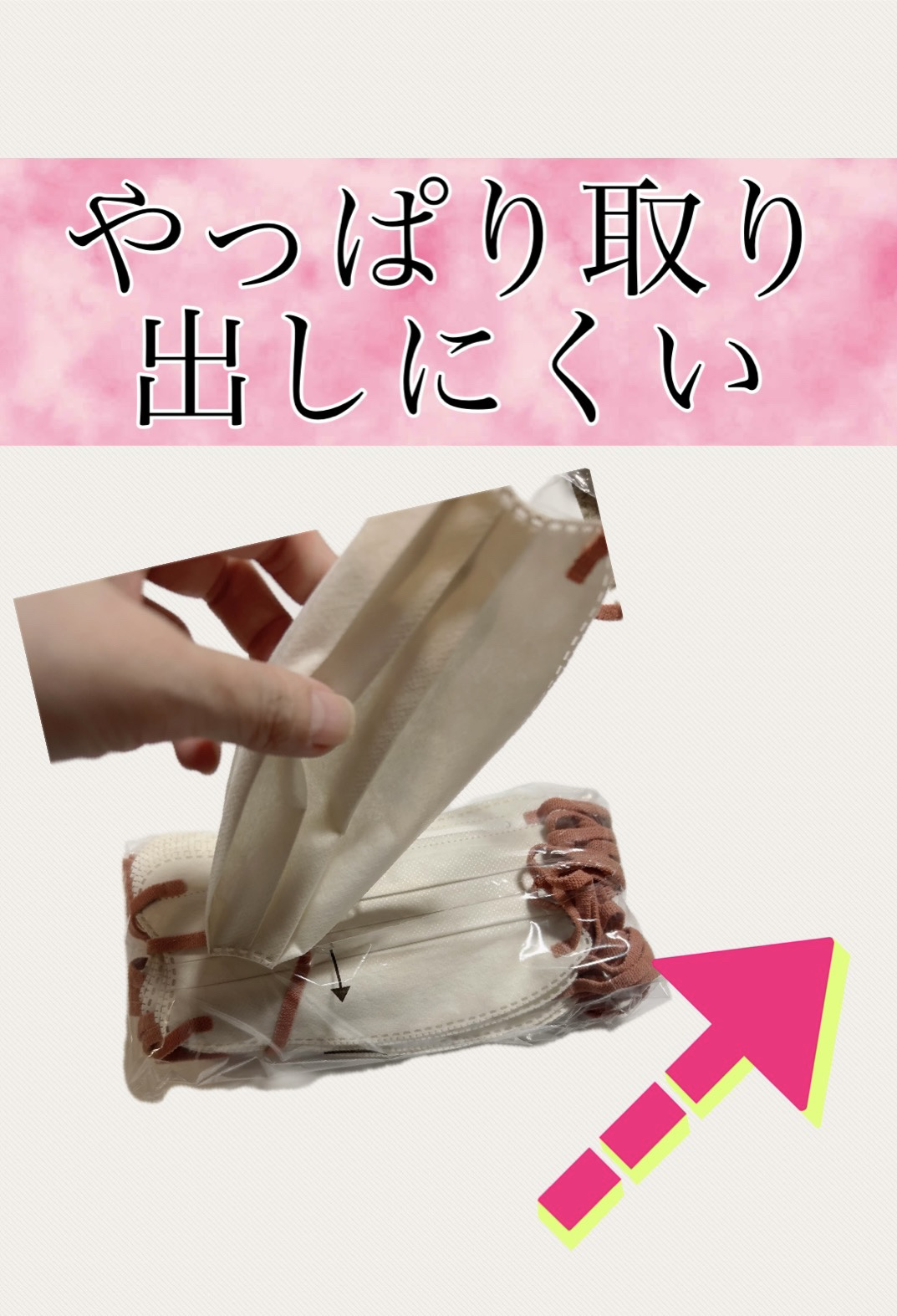 波型4DMASK/3COINS/マスクを使ったクチコミ（3枚目）