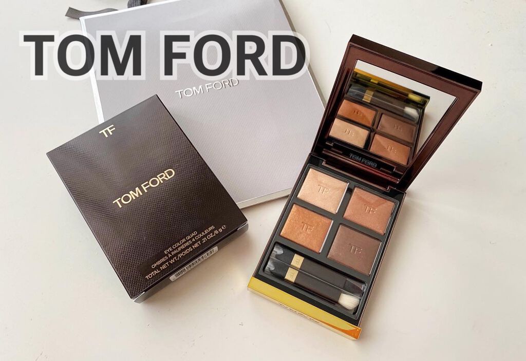 アイ カラー クォード/TOM FORD BEAUTY/アイシャドウパレットを使ったクチコミ(1枚目)