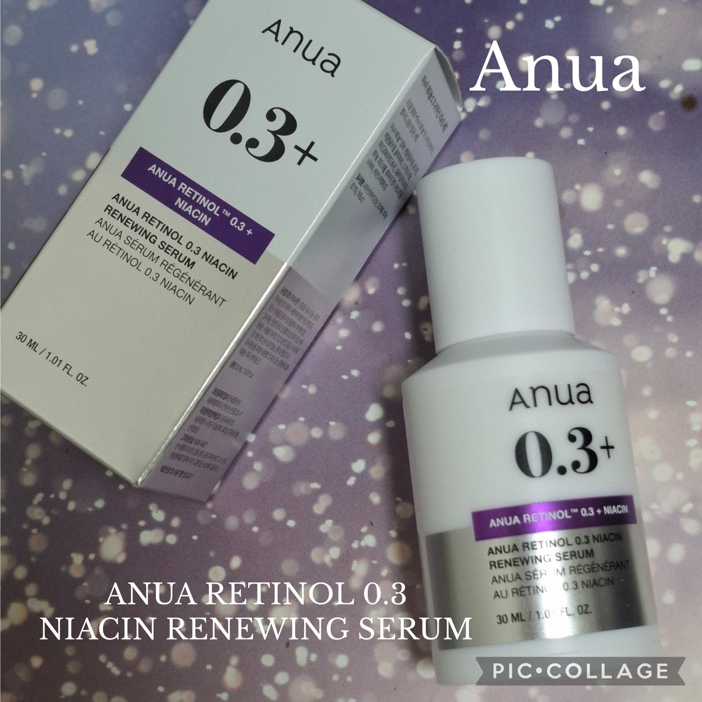 レチノール0.3 ナイアシンリニューイングセラム/Anua/美容液を使ったクチコミ(1枚目)