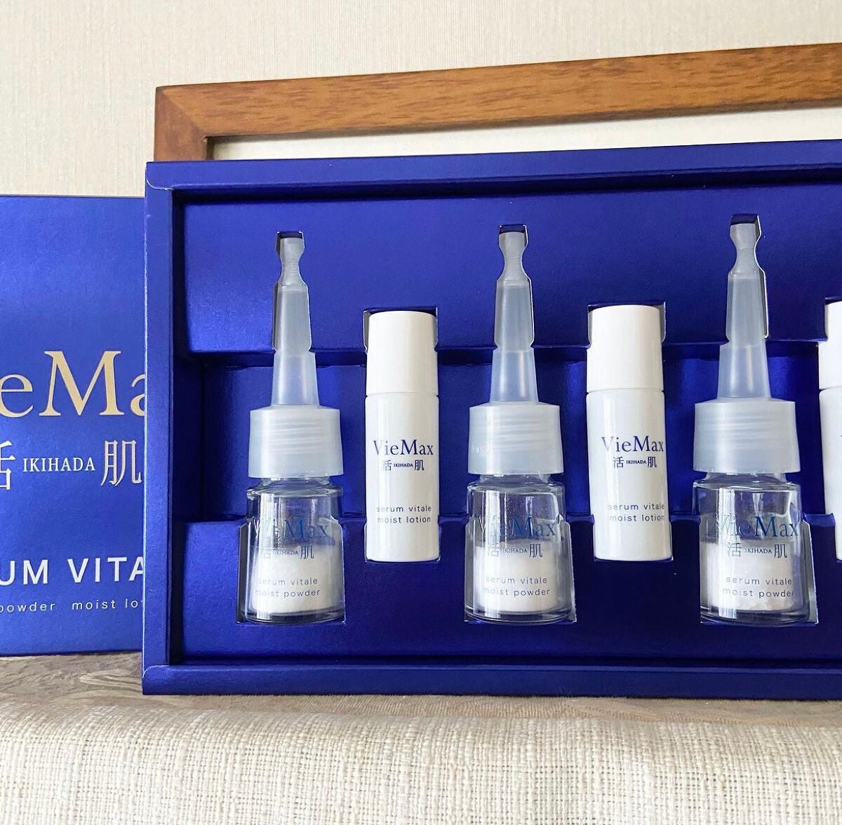 セラムヴィターレ 生コラーゲン美容液 セット/川井美研/その他スキンケアを使ったクチコミ(1枚目)