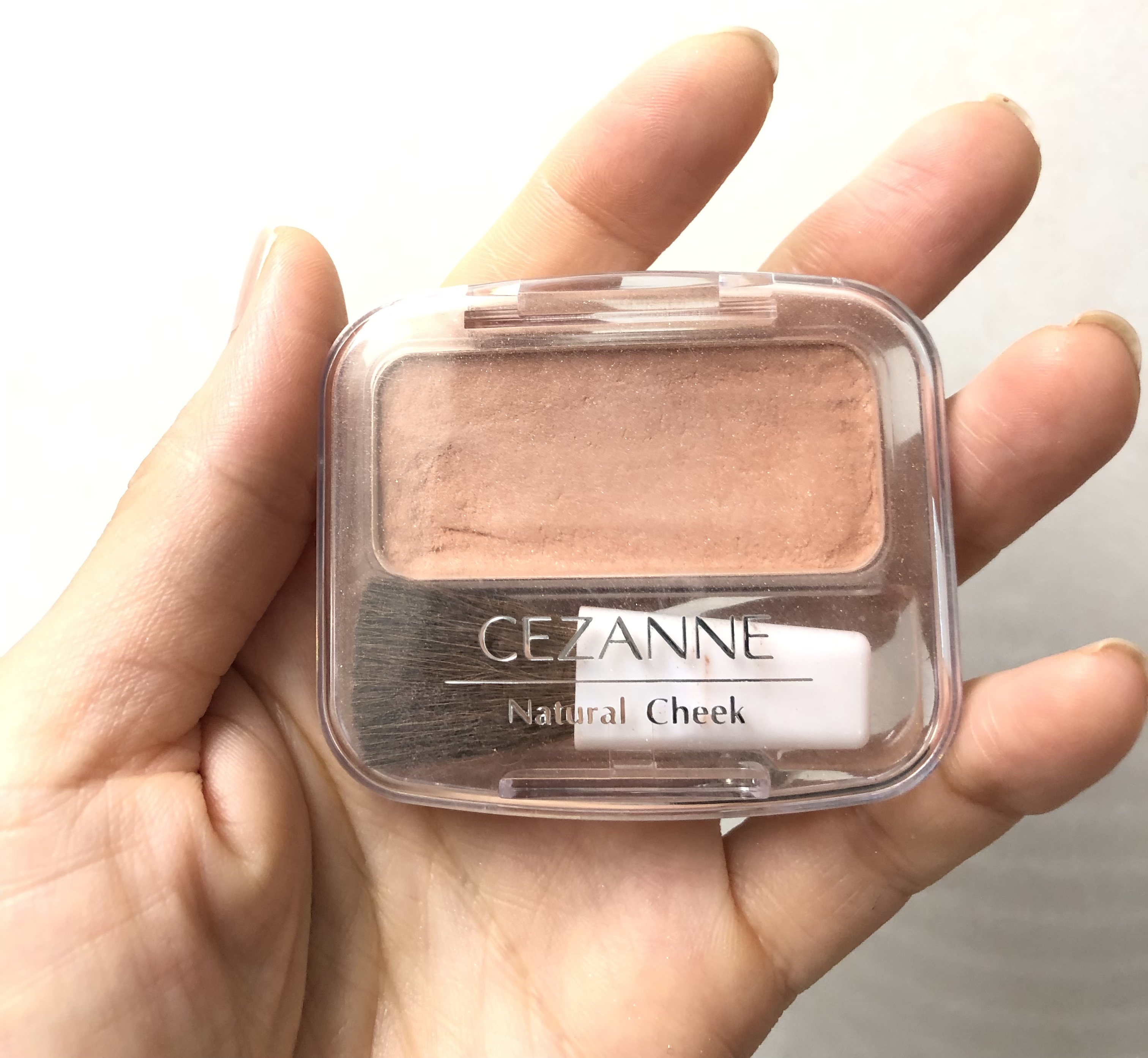 ナチュラル チークN/CEZANNE/パウダーチークを使ったクチコミ（1枚目）