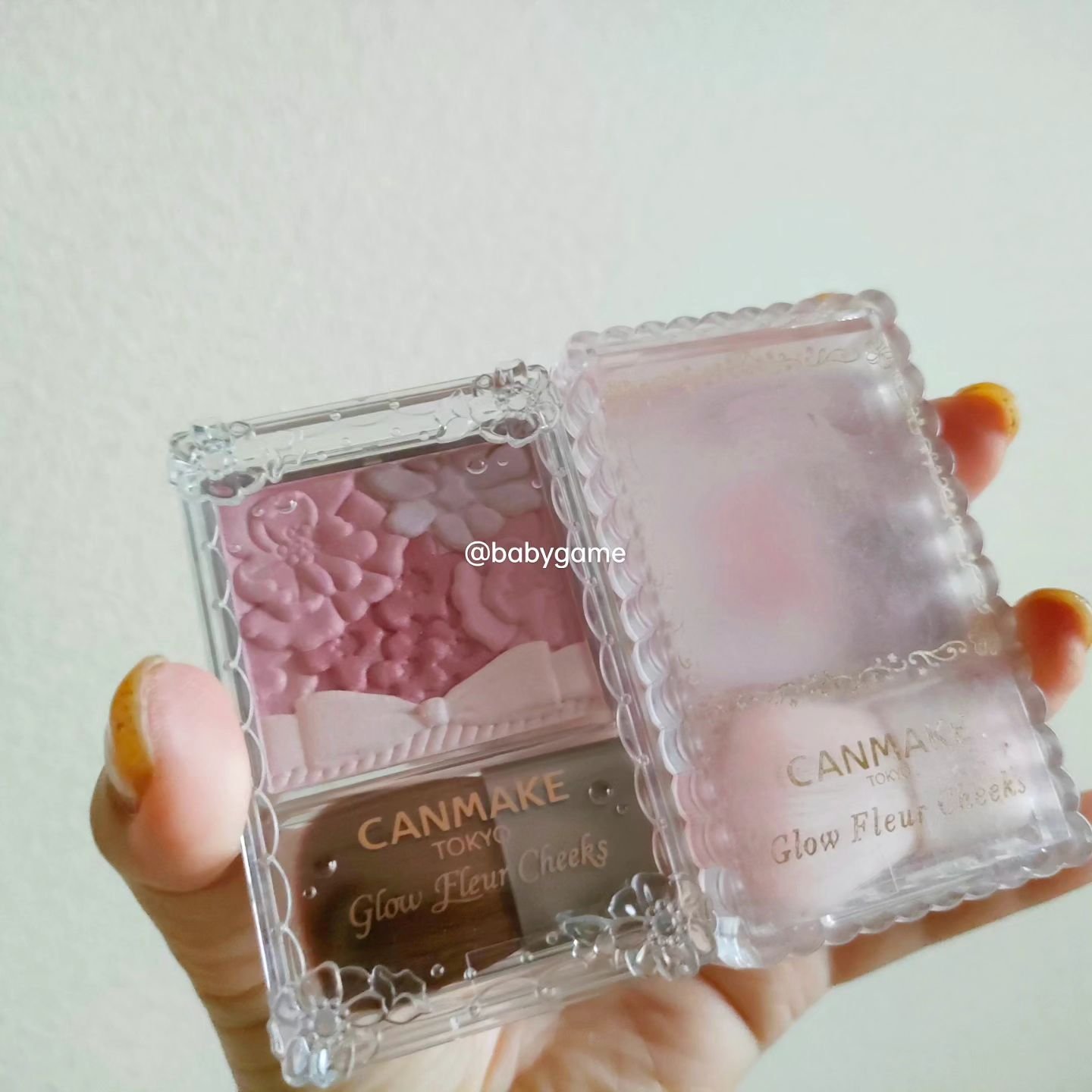 グロウフルールチークス/キャンメイク/パウダーチークを使ったクチコミ（2枚目）