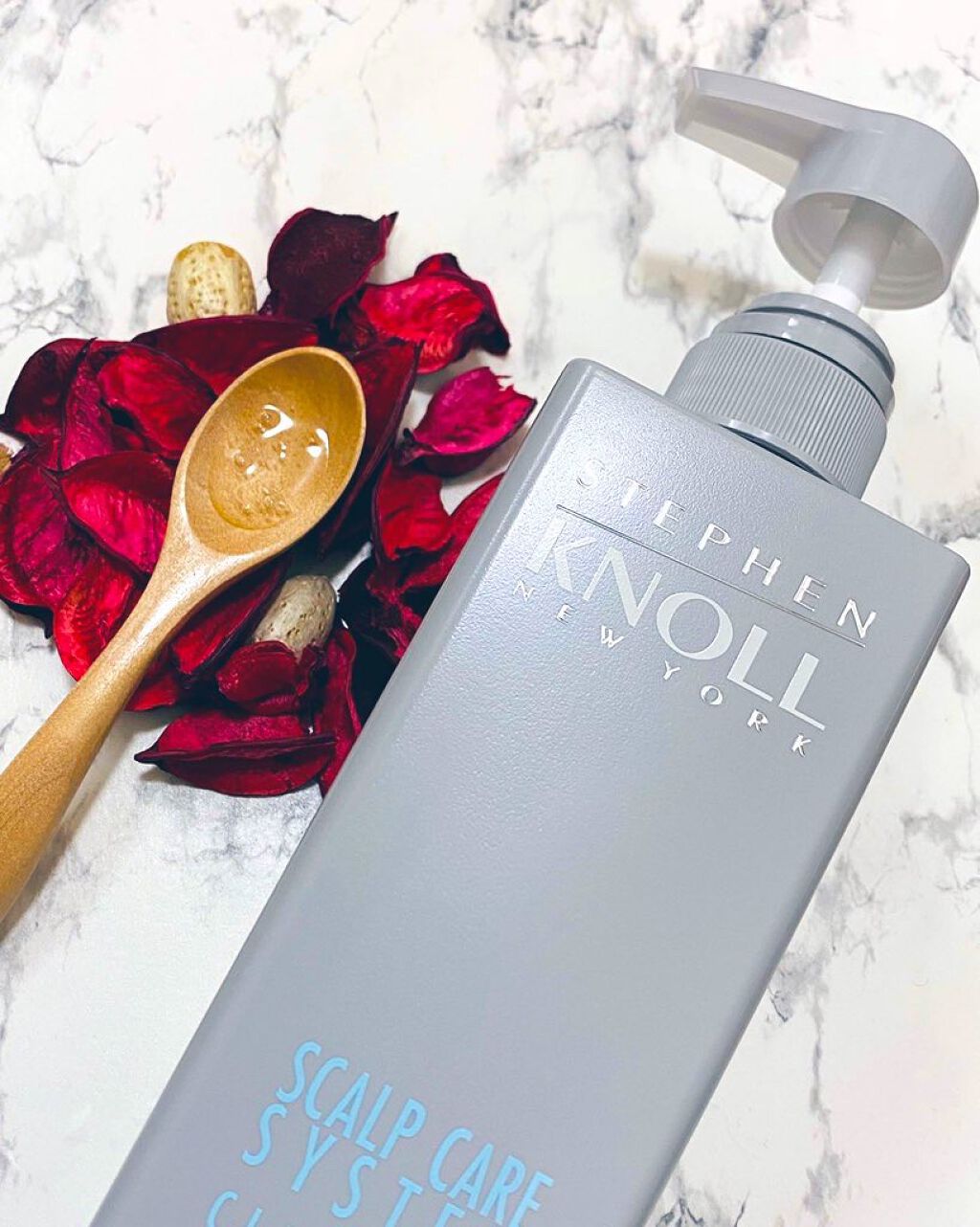 スカルプケアシステム クレンザー/ハイドレーター/スティーブンノル ニューヨーク/市販シャンプーを使ったクチコミ（2枚目）