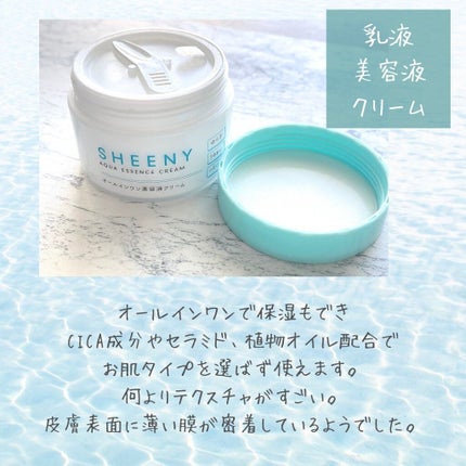 アクアエッセンスクリーム/SHEENY/フェイスクリームを使ったクチコミ(2枚目)