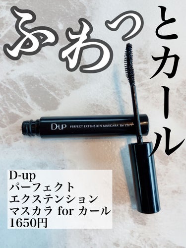 パーフェクトエクステンション マスカラ for カール/D-UP/マスカラを使ったクチコミ（1枚目）