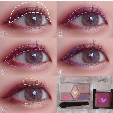 UR GLAM　AIRY EYE COLOR/U R GLAM/ジェル・クリームアイシャドウを使ったクチコミ（2枚目）