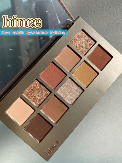 ニューデップスアイシャドウパレット/hince/アイシャドウパレットを使ったクチコミ(3枚目)