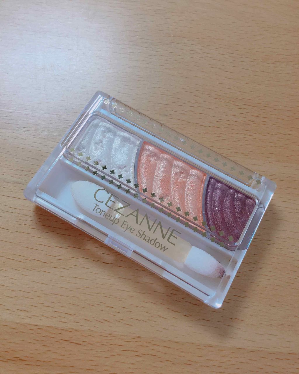 トーンアップアイシャドウ/CEZANNE/アイシャドウパレットを使ったクチコミ(1枚目)