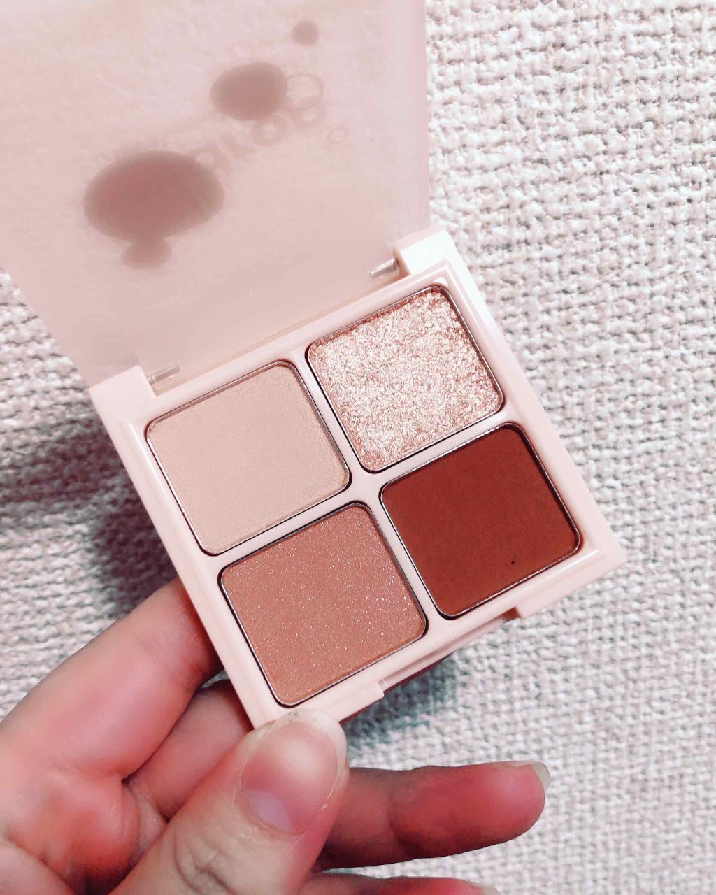 ピースマッチングシャドウパレット PEANUT NUDE/HOLIKA HOLIKA/アイシャドウパレットを使ったクチコミ（2枚目）