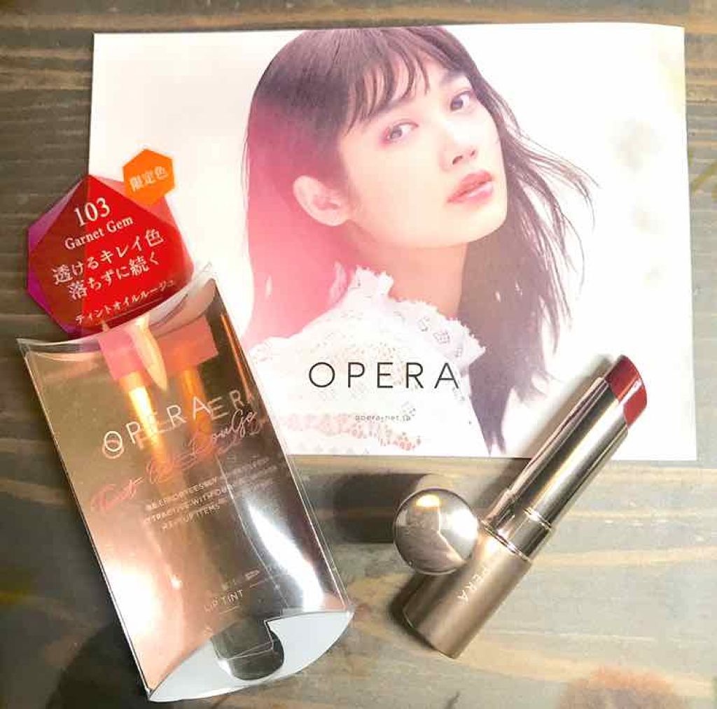 オペラ リップティント N/OPERA/リップティントを使ったクチコミ（1枚目）