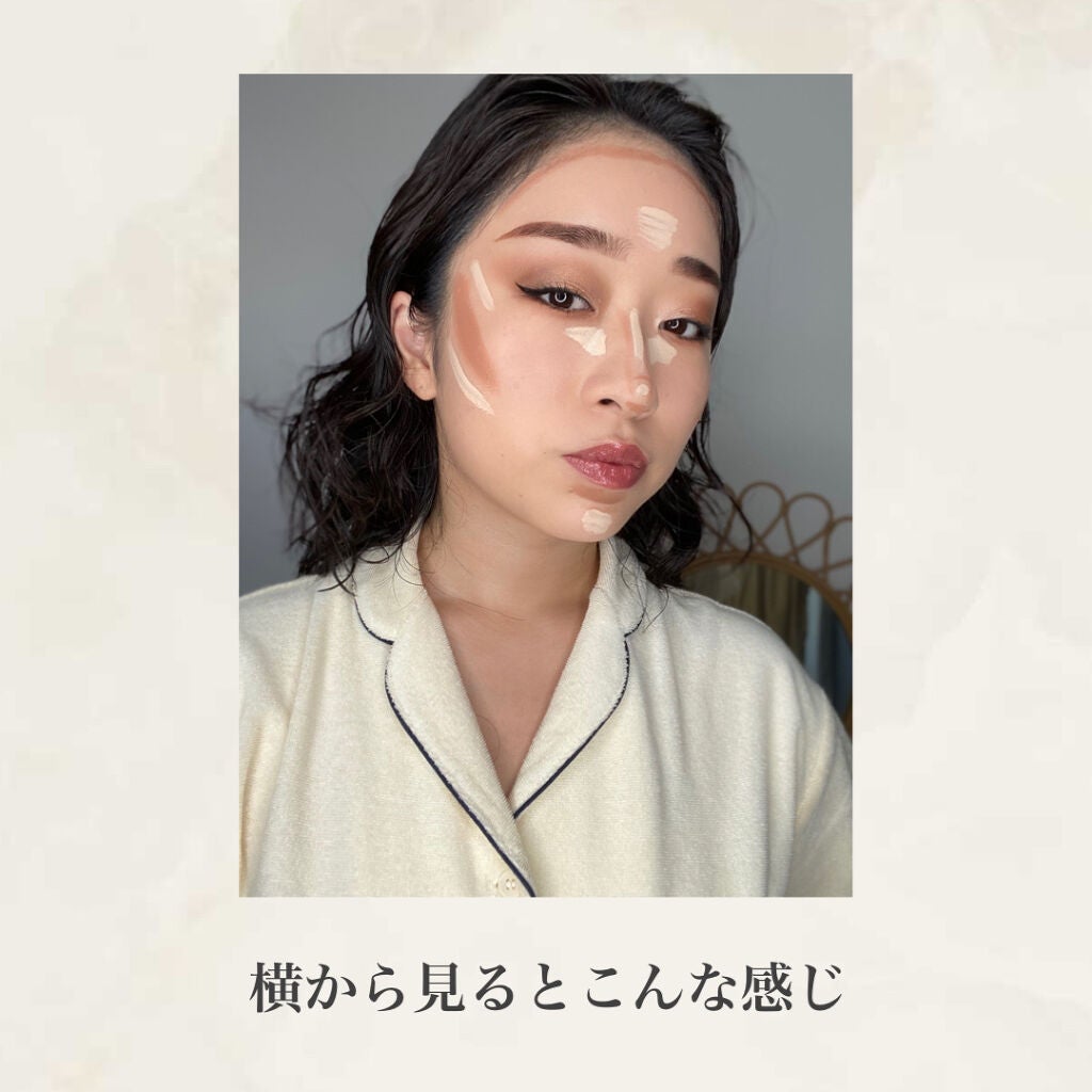 KIKI on LIPS 「のっぺりとはおさらば!立体フェイスの作り方!✨ファンデーション..」(3枚目)