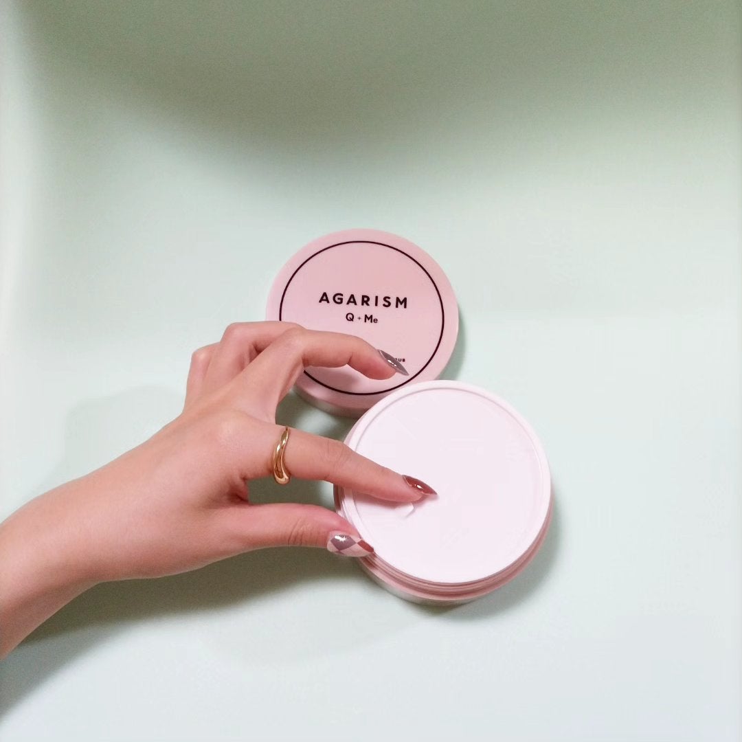 Q+Me スウィート ボム タラソ スクラブ/AGARISM/バスト・ヒップケアを使ったクチコミ(5枚目)