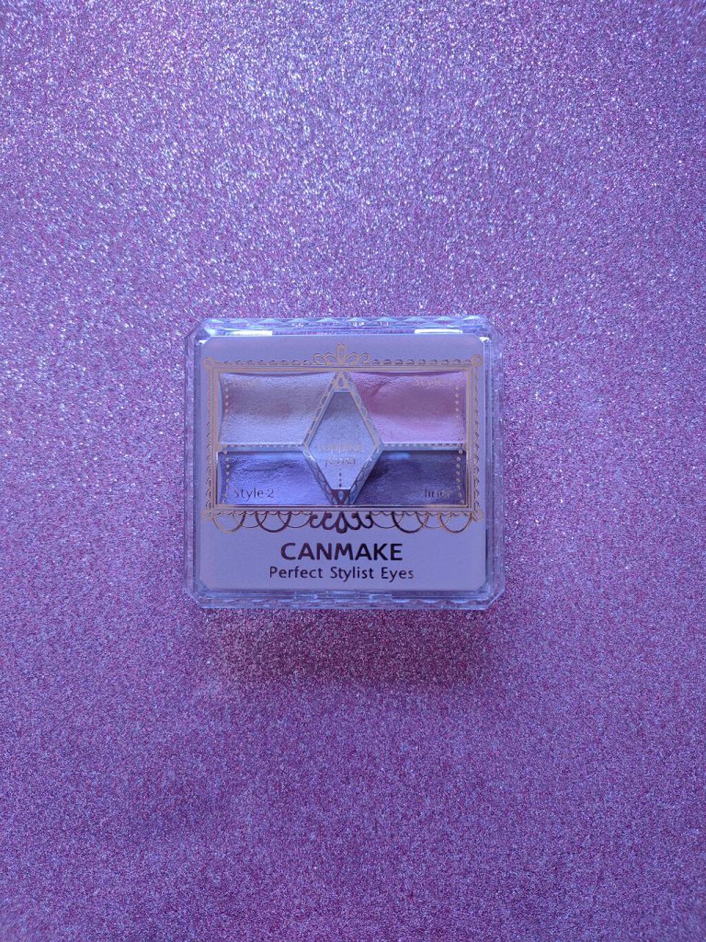 【旧品】パーフェクトスタイリストアイズ/キャンメイク/アイシャドウパレットを使ったクチコミ（2枚目）