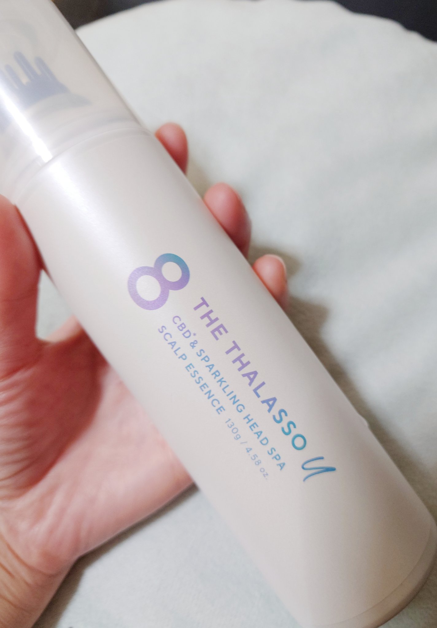 エイトザタラソ ユー CBD＆スパークリング ヘッドスパ スキャルプエッセンス/エイトザタラソ/頭皮ローションを使ったクチコミ（1枚目）