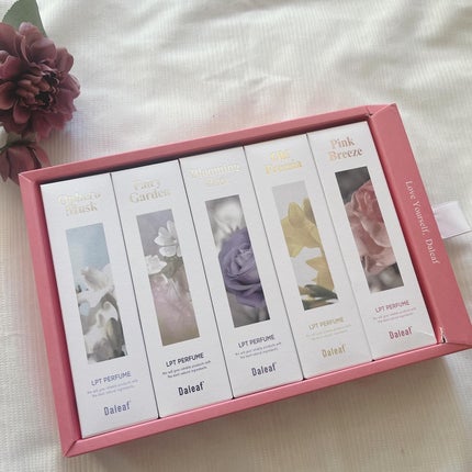 パフュームヘアパックインミスト Pink Breeze/Daleaf/アウトバストリートメントを使ったクチコミ(2枚目)