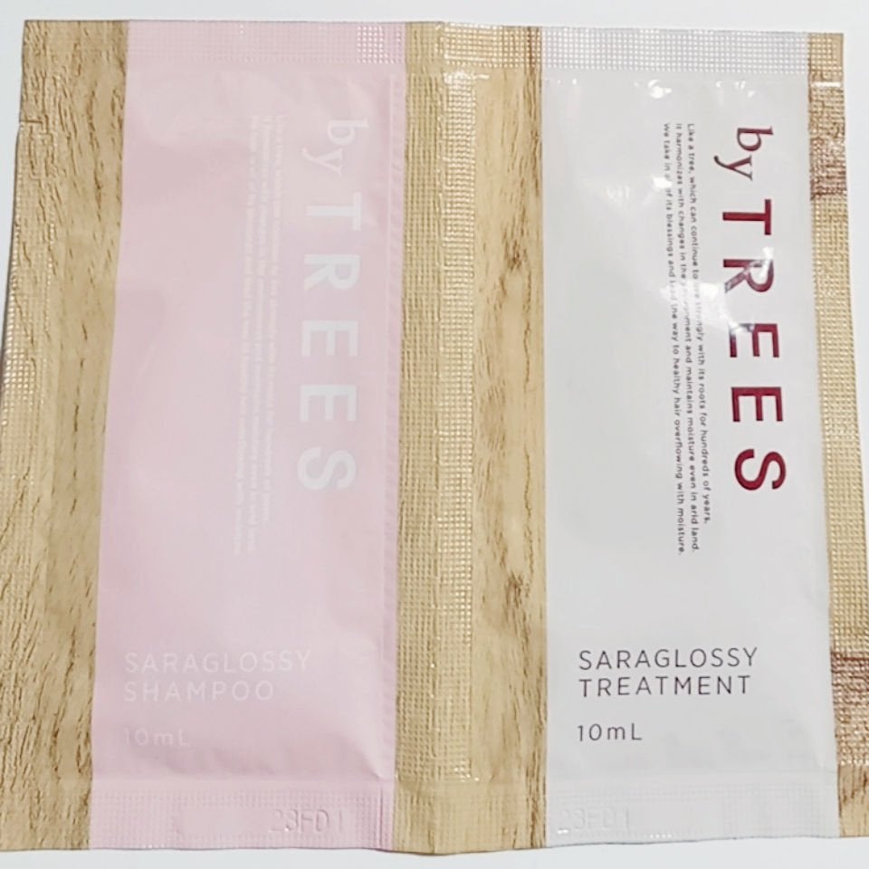 さらグロッシーシャンプー/トリートメント/byTREES/市販シャンプーを使ったクチコミ(1枚目)