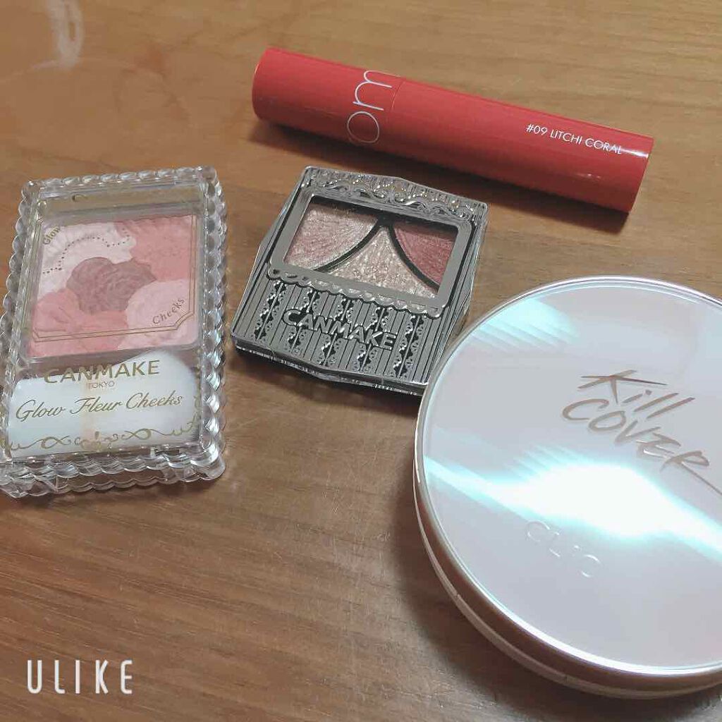 グロウフルールチークス/キャンメイク/パウダーチークを使ったクチコミ（1枚目）