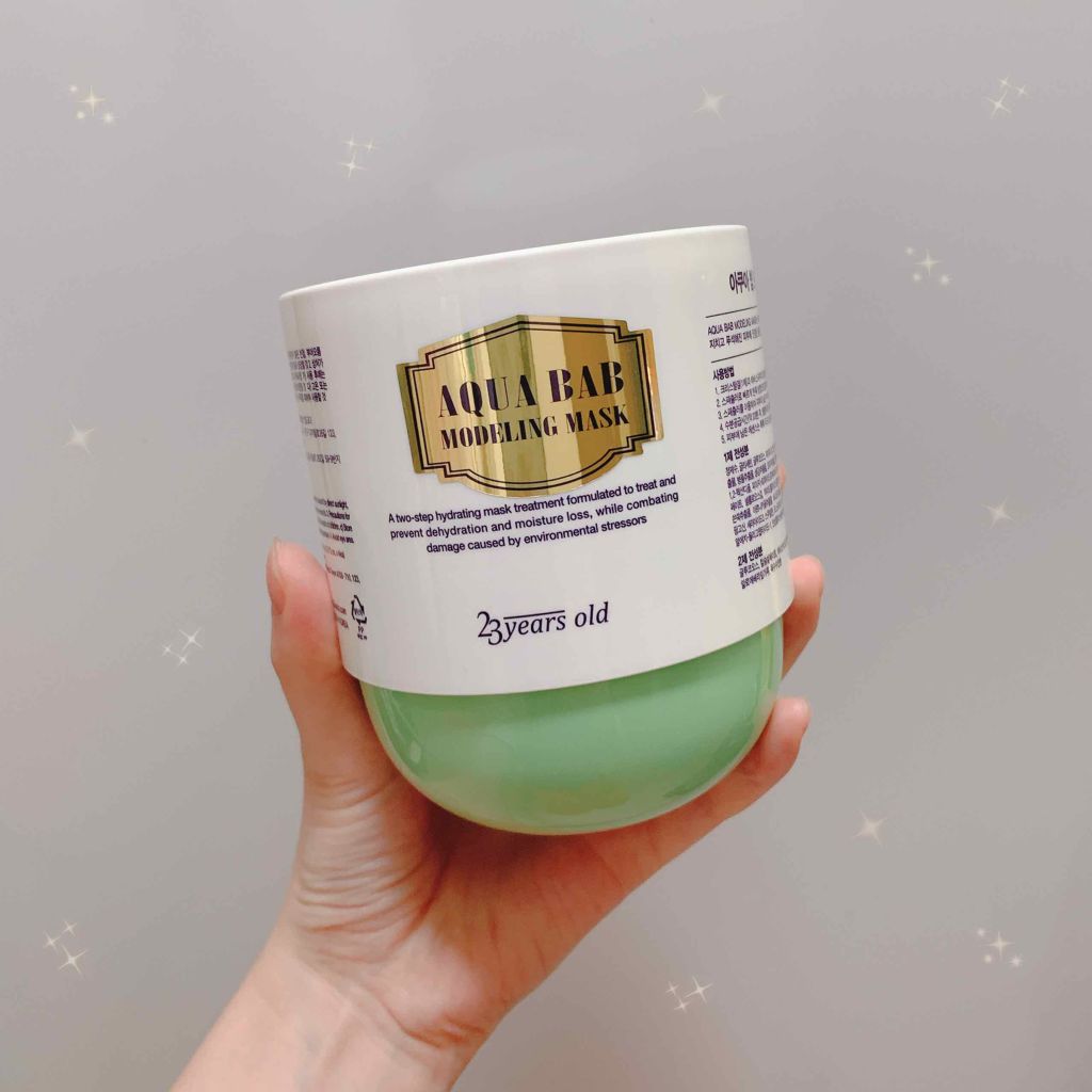 アクアバムモデリングマスク/23years old/洗い流すパック・マスクを使ったクチコミ（1枚目）