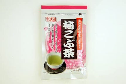 加藤産業 北海道道南産真昆布使用 梅こぶ茶