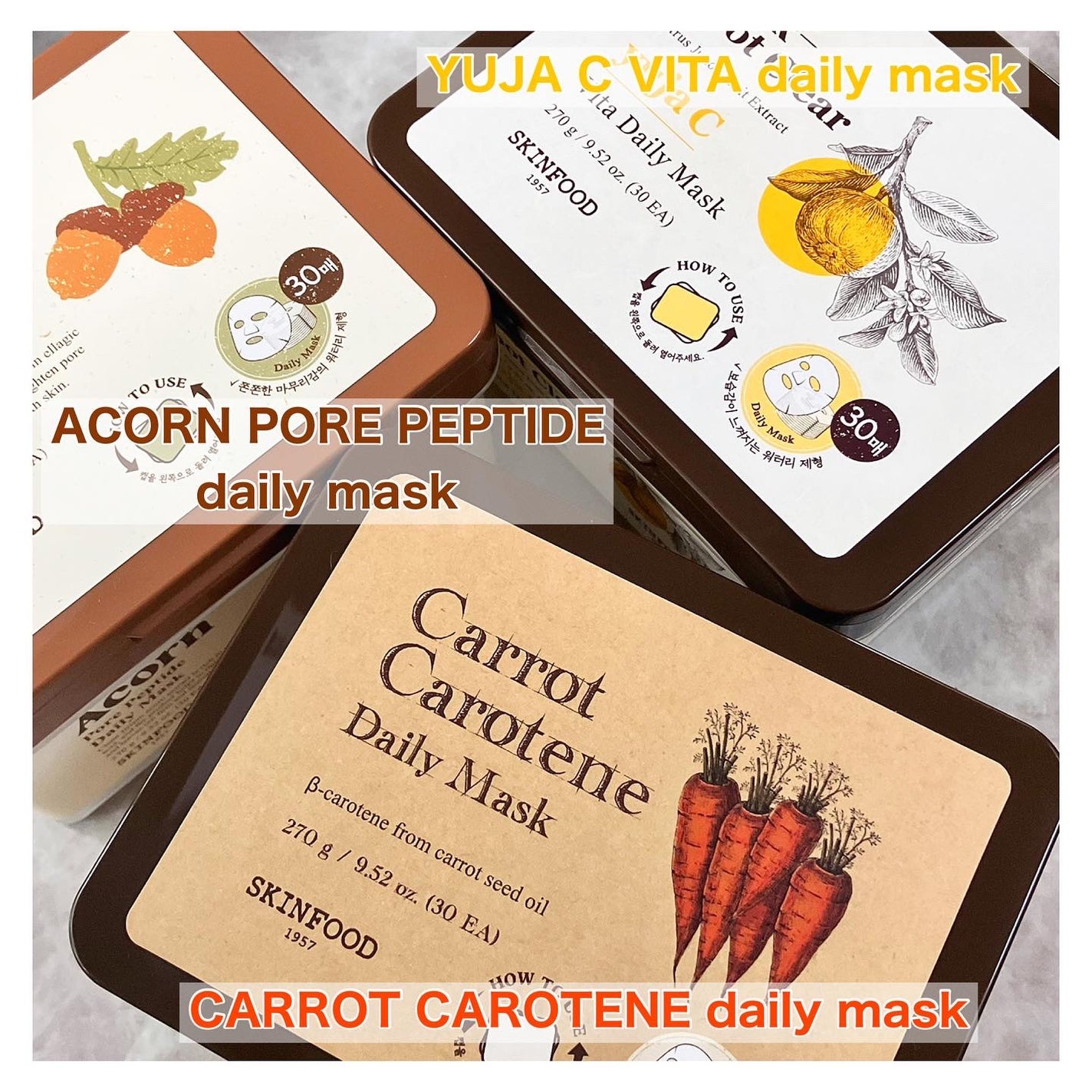 ゆずC ビタ デイリーマスク/SKINFOOD/シートマスク・パックを使ったクチコミ(2枚目)